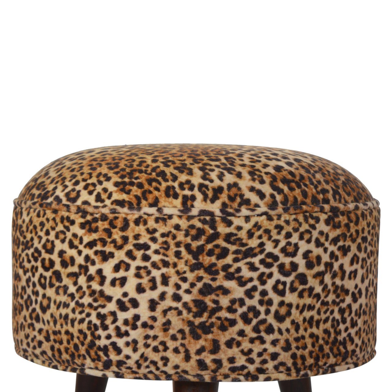 Leopard Nordic Style Footstool - Image 6