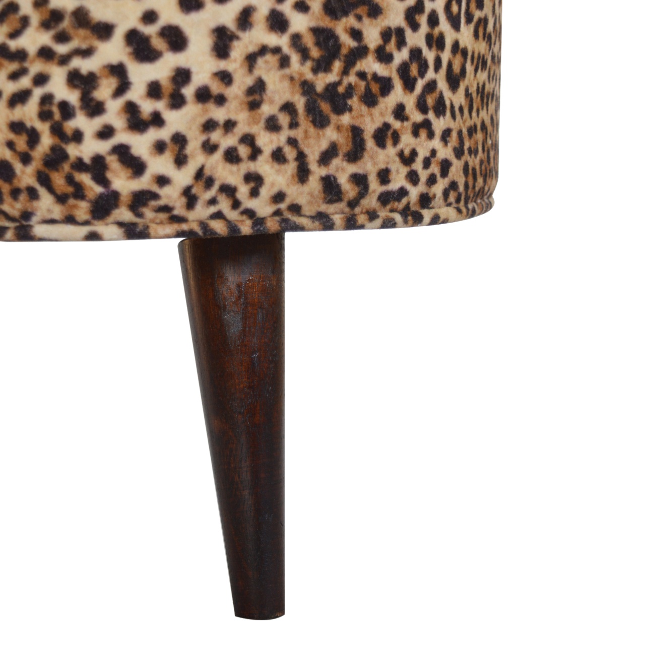 Leopard Nordic Style Footstool - Image 7