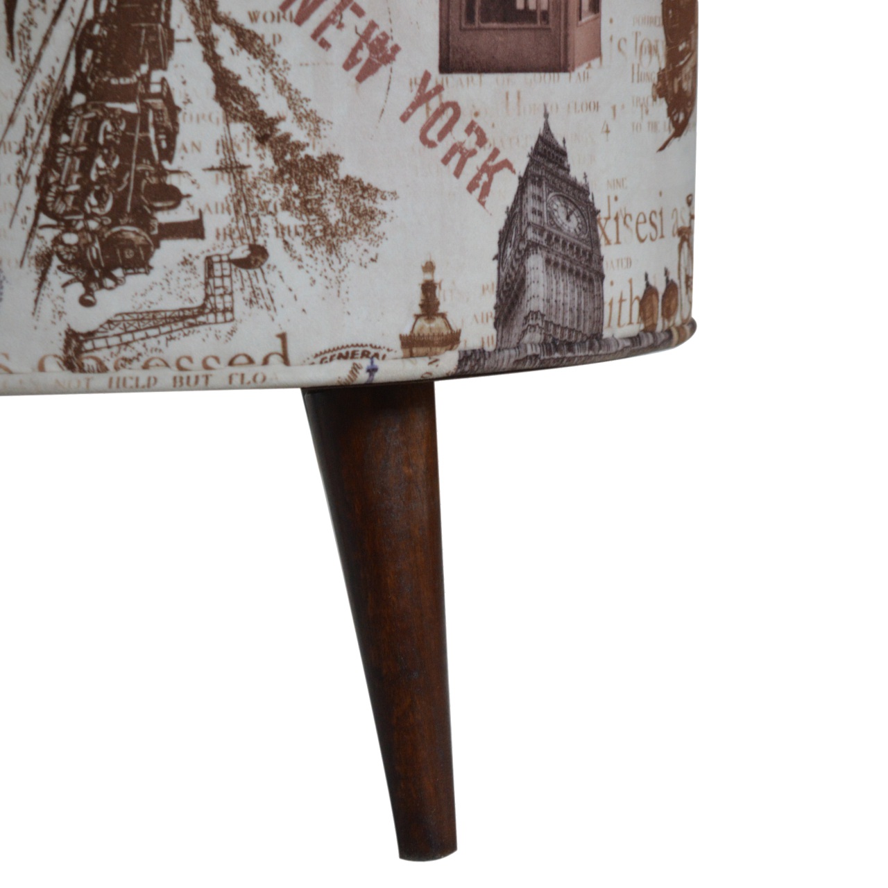 IN1271 - City Print Footstool - Image 6