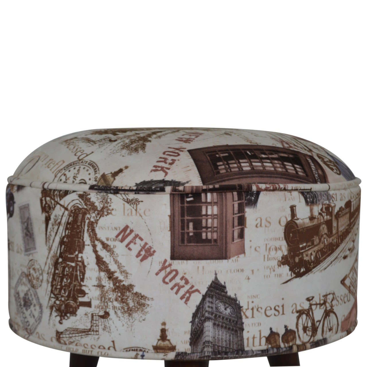 IN1271 - City Print Footstool - Image 8
