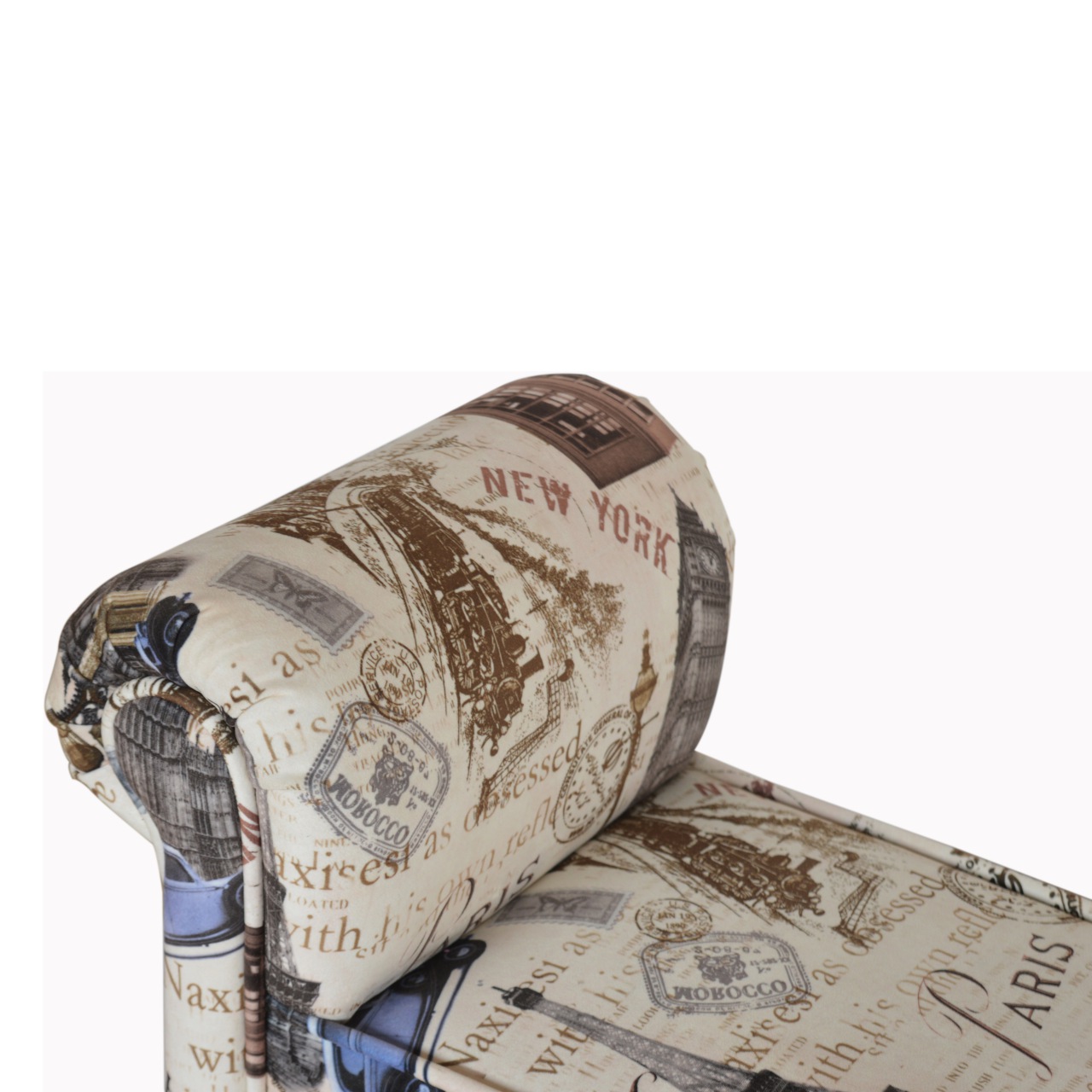 IN1275 - City Printed Bedroom Bench - Image 6
