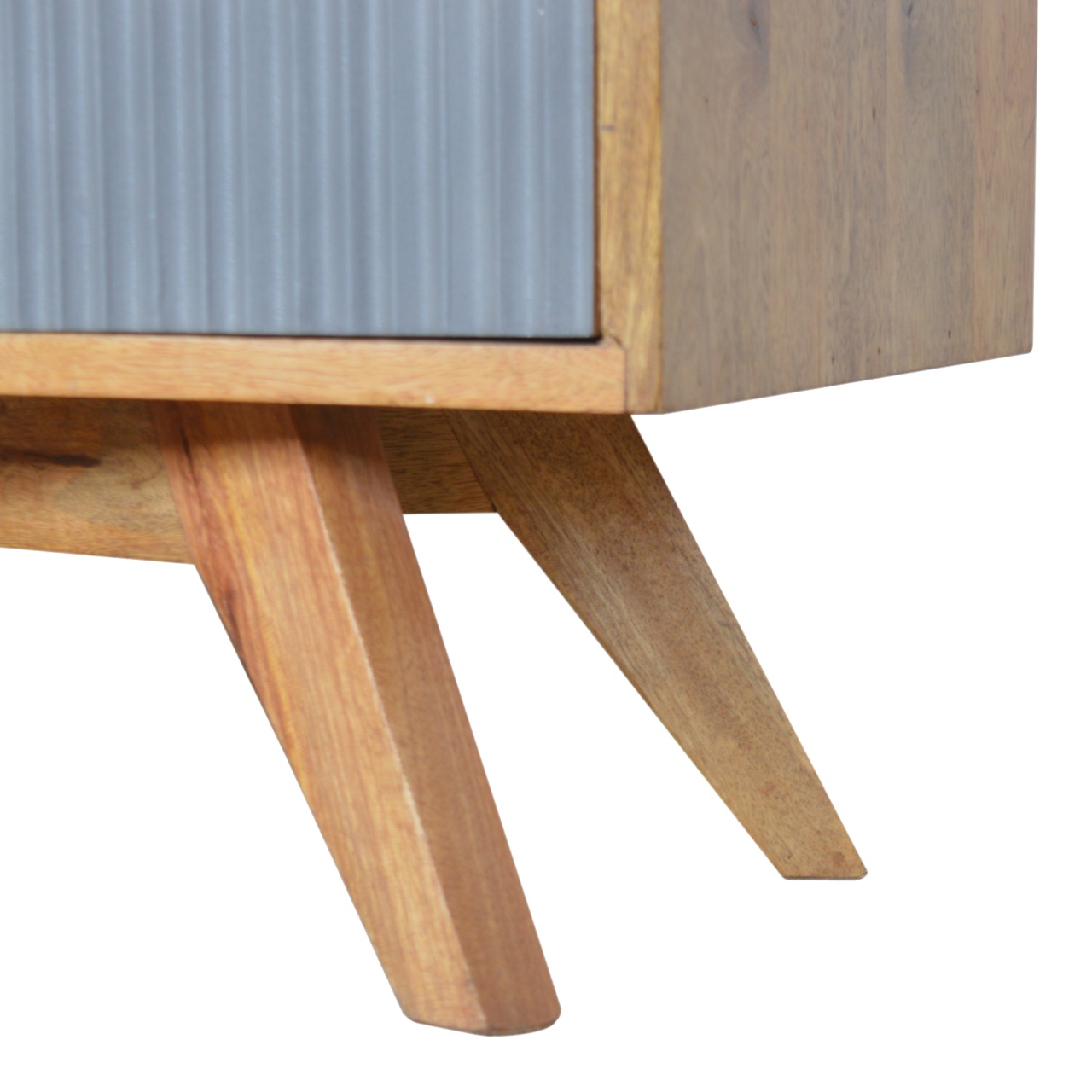 Line Grey Media Unit with Open Slot - Image 8