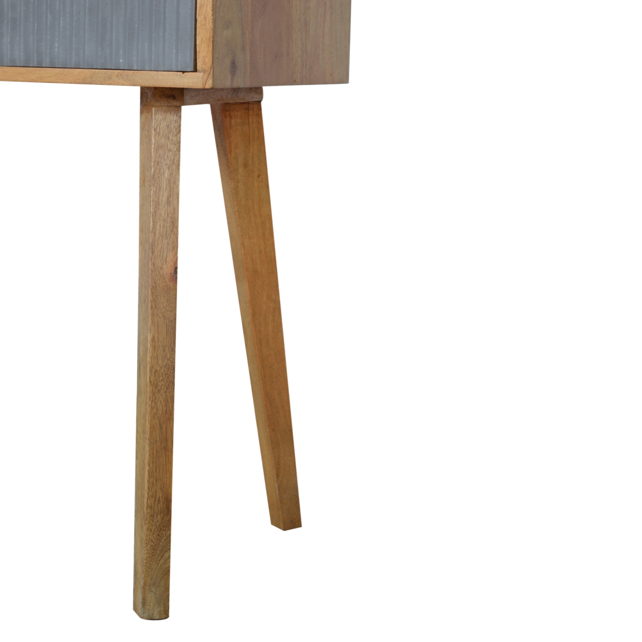 Grey Line Carved Writing Desk - Image 8