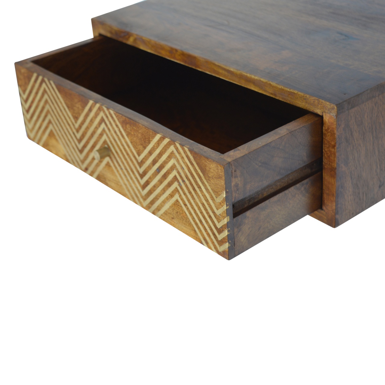 Wall Mounted Chevron Bedside - Image 7