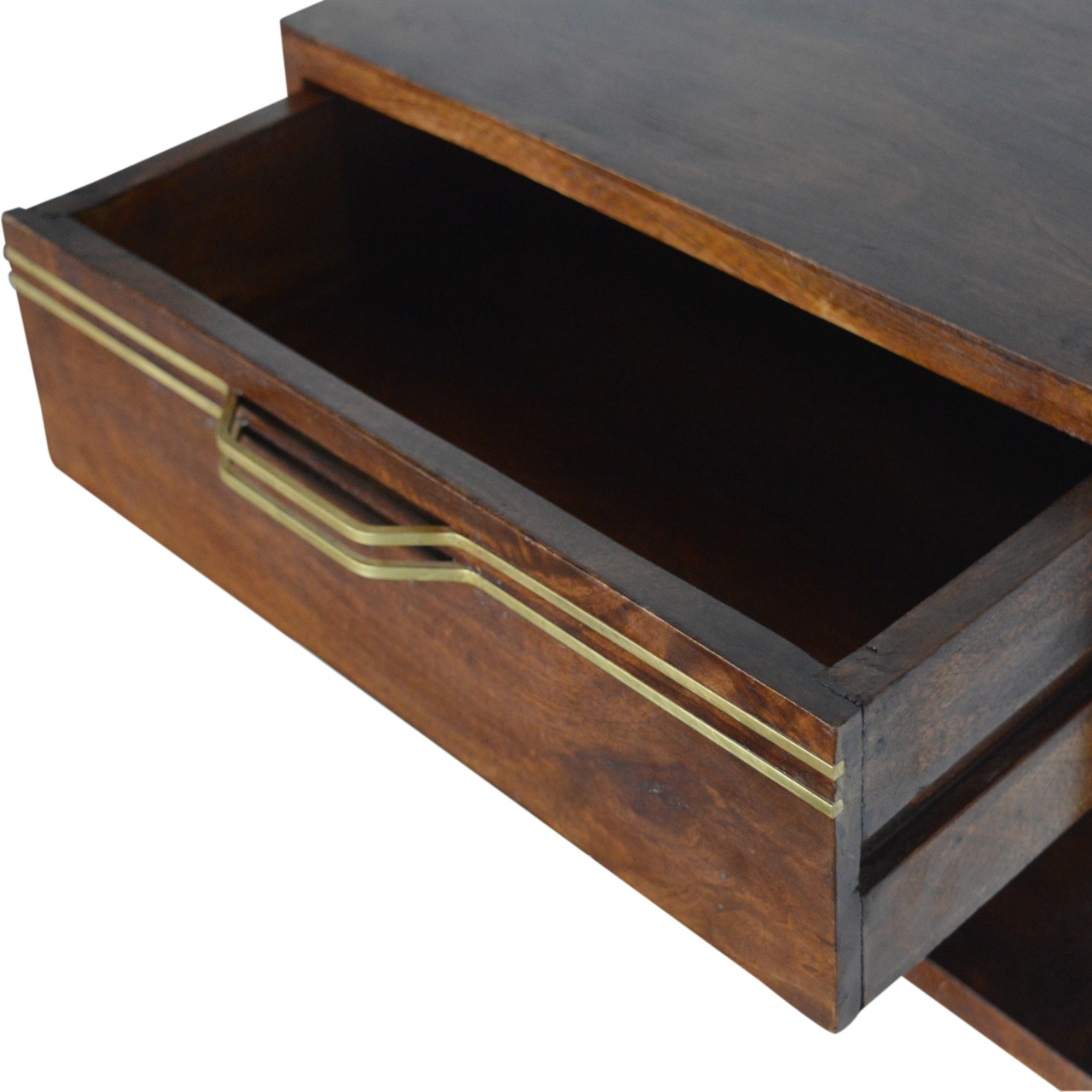 Floating Brass Handle Bedside - Image 7