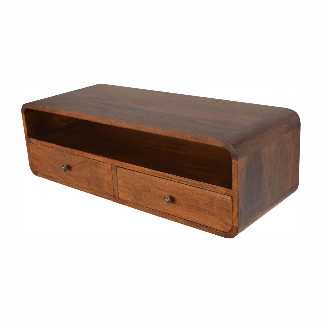 Floating Chestnut Open Console - Image 5