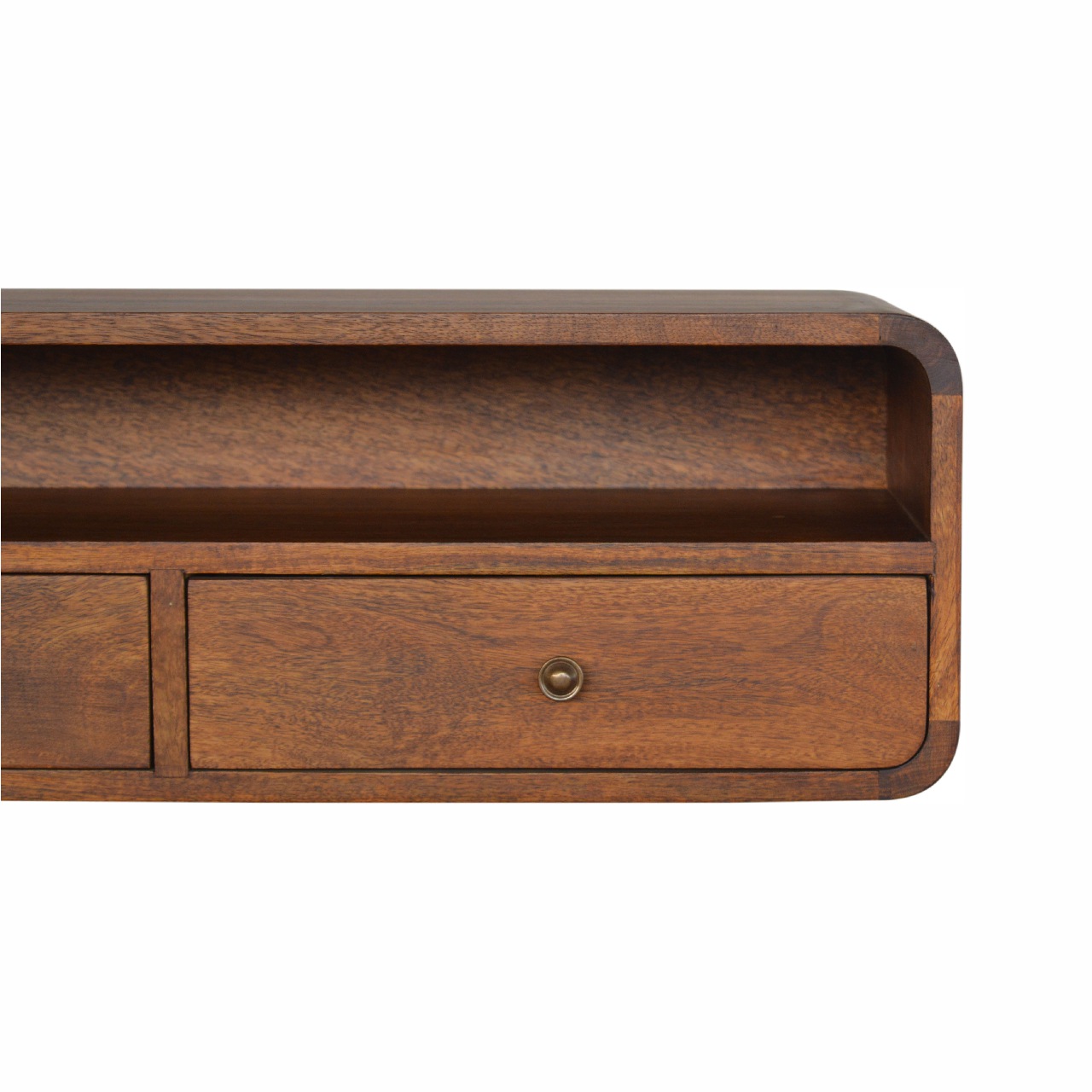 Floating Chestnut Open Console - Image 6