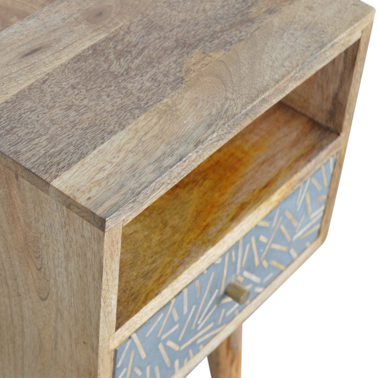 Mini Cement Chip Drawer Bedside - Image 5