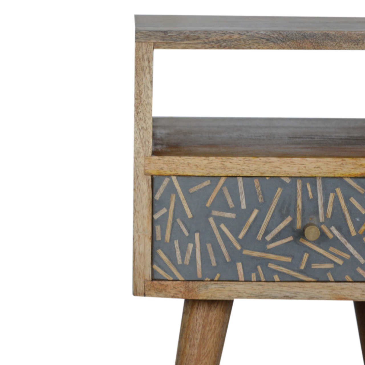Mini Cement Chip Drawer Bedside - Image 6