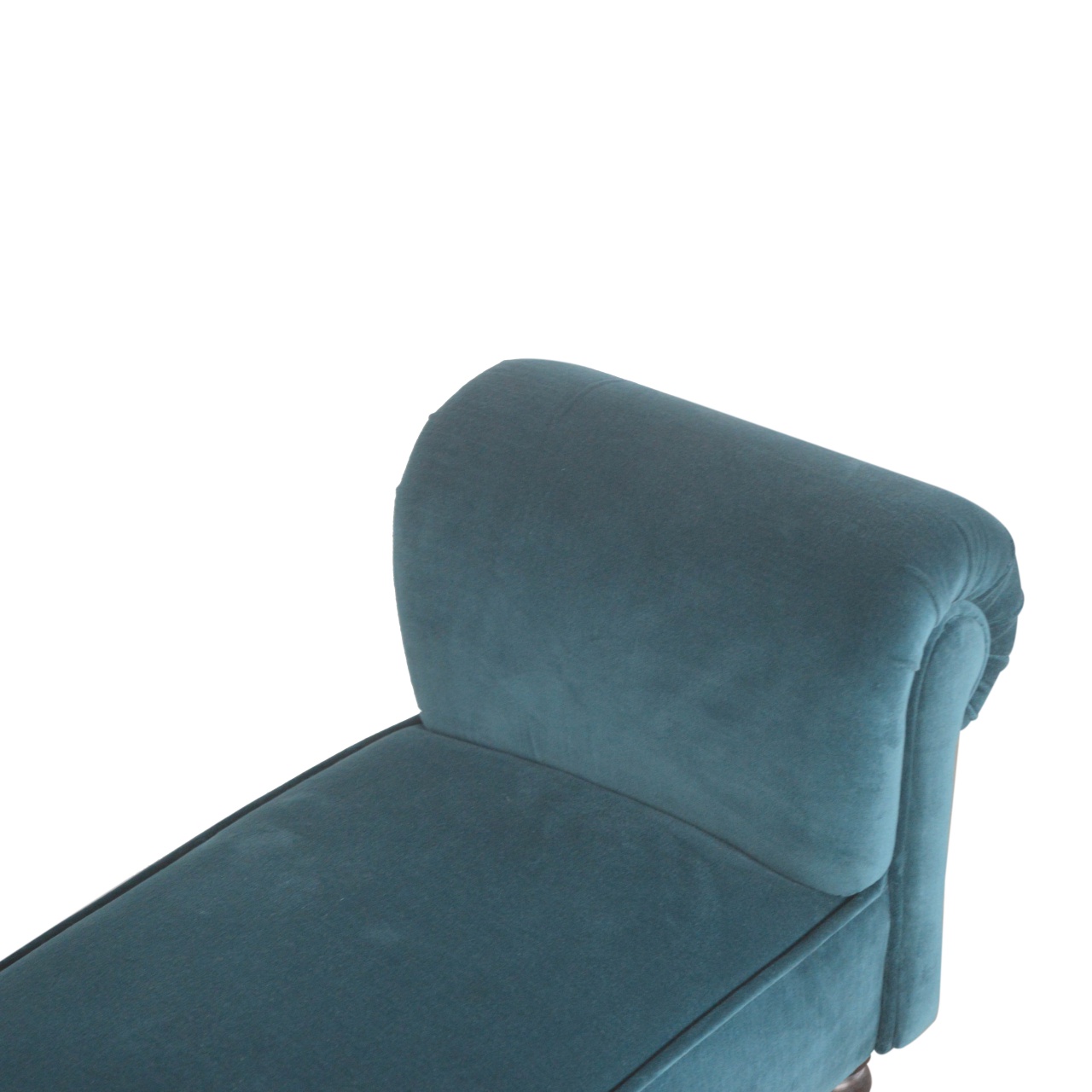 Teal Velvet Bench - Image 5