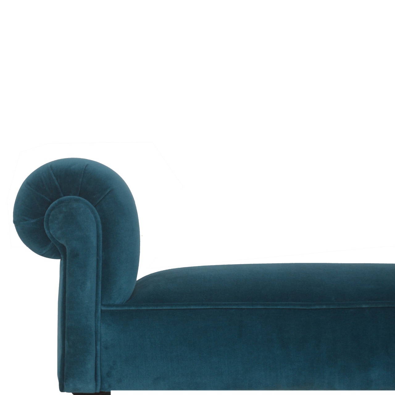 Teal Velvet Bench - Image 6