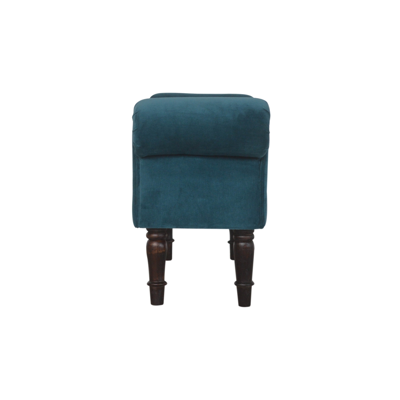 Teal Velvet Bench - Image 10