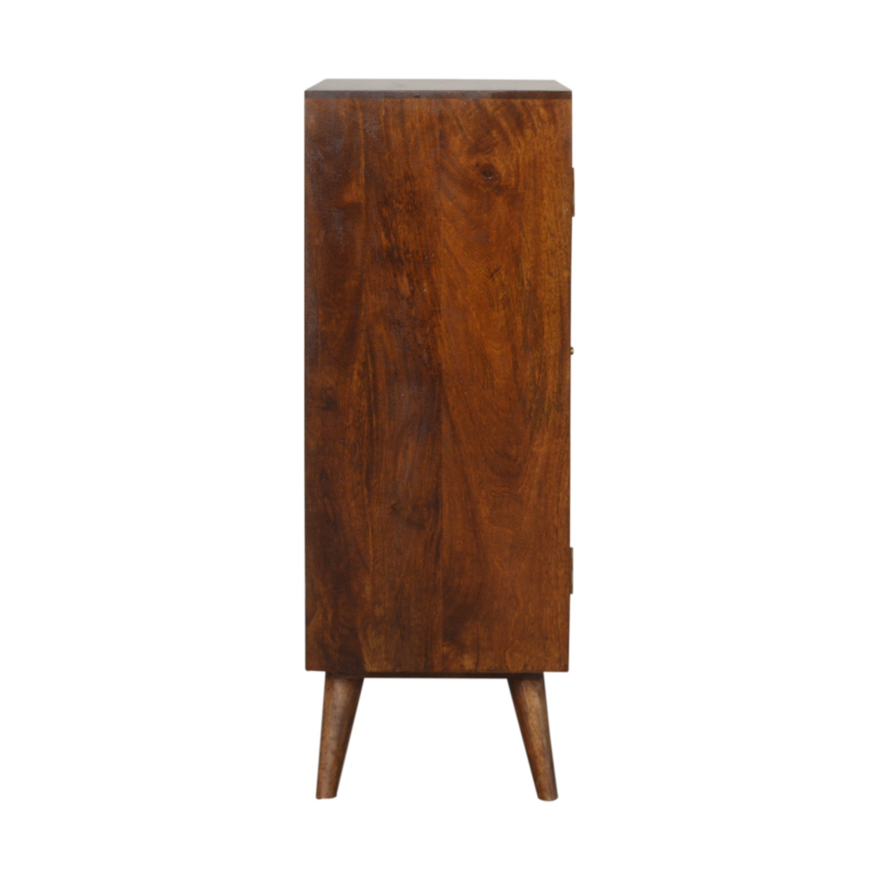 Chestnut Inlay Abstract Cabinet - Image 8