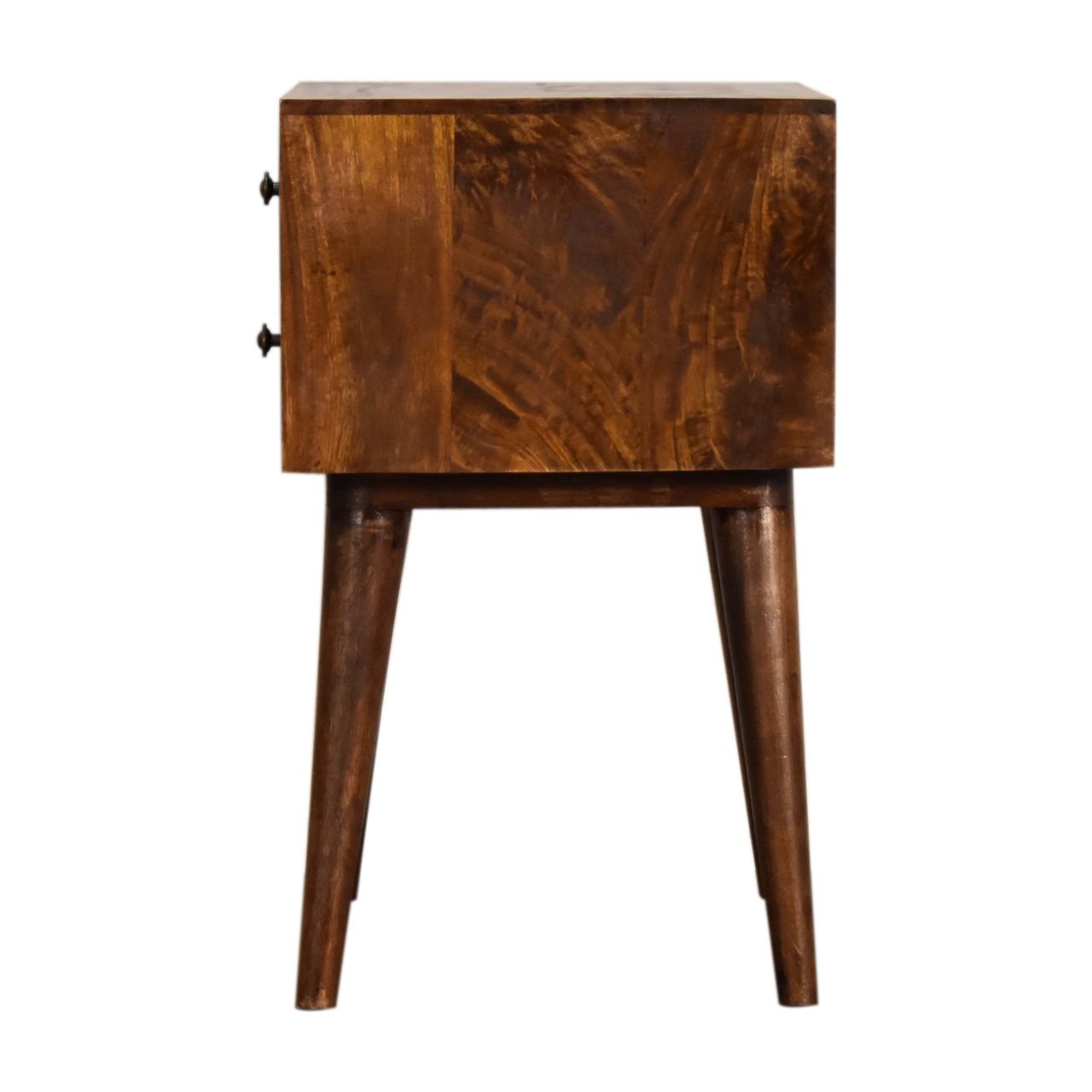 Chestnut Modern Solid Wood Bedside - Image 9