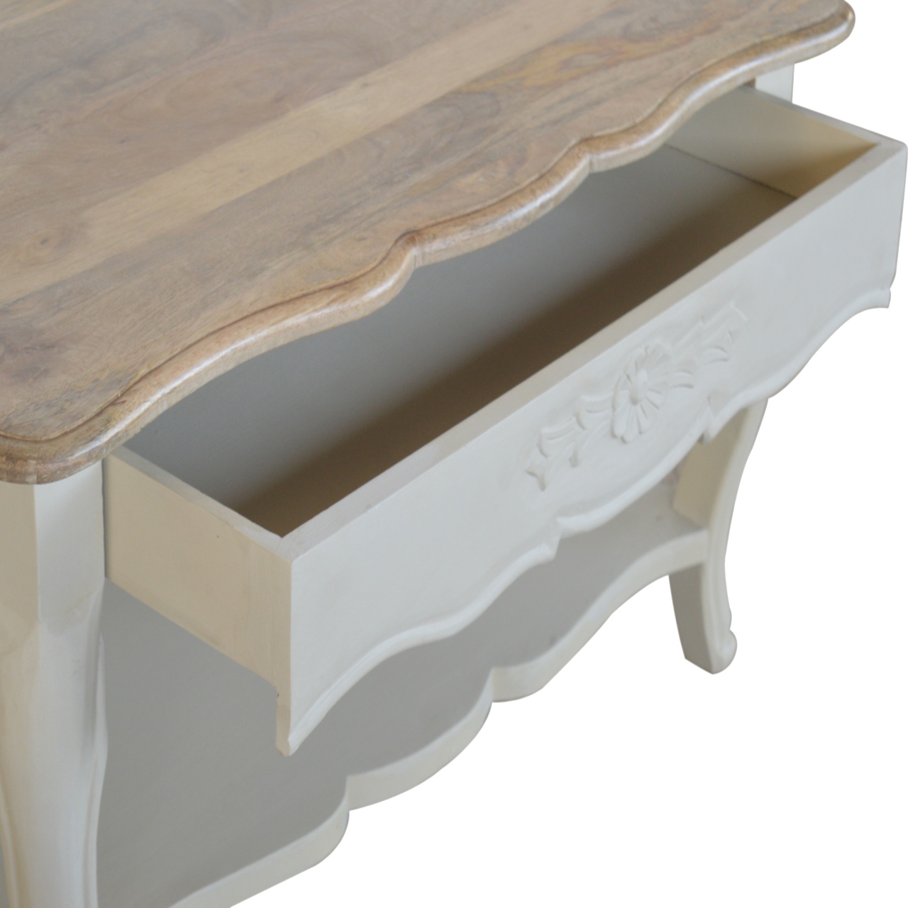 Amberly Carved Coffee Table - Image 9