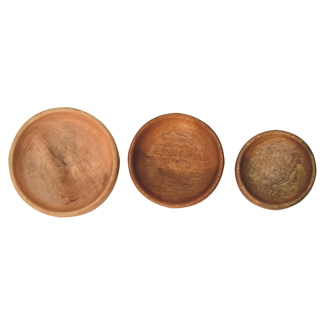 in3346 solid wood fruit bowl set of 3