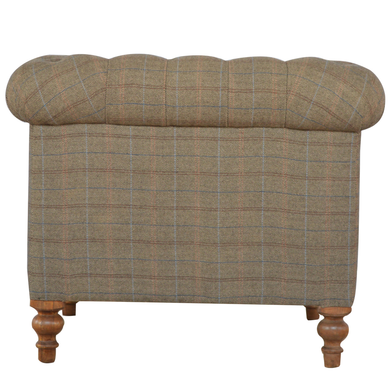 Chesterfield Multi Tweed Armchair - Image 8