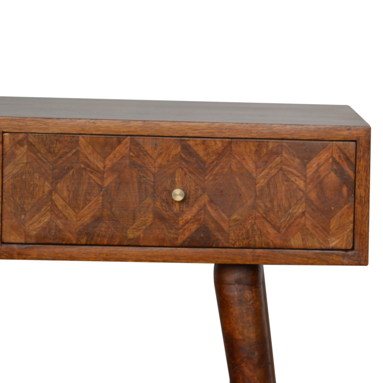 in1009 assorted chestnut console table