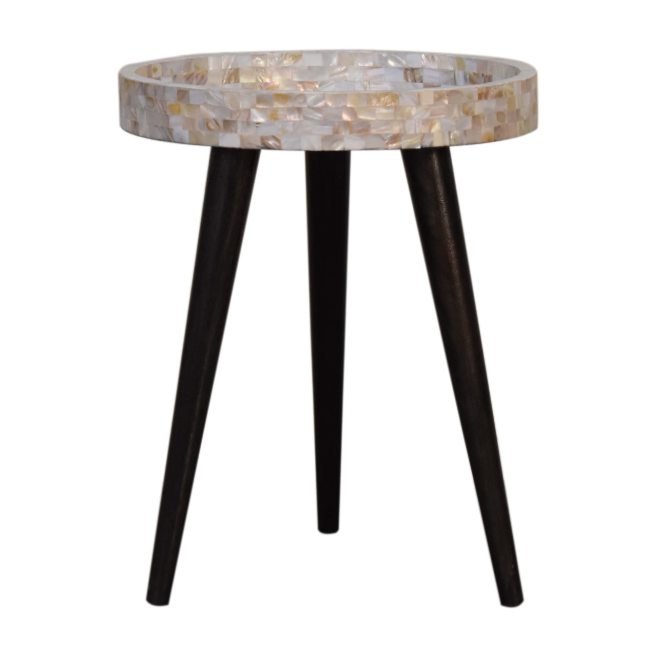 in1652 honeycomb mosaic end table