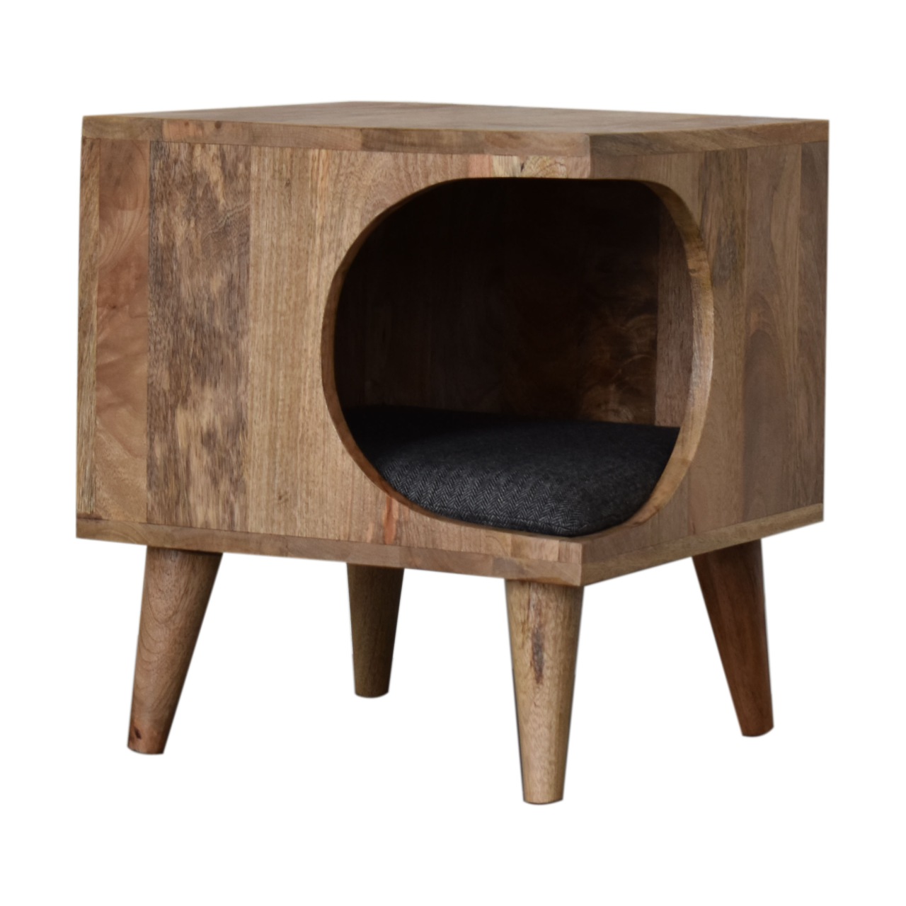 in1702 nordic style cut out pet bed