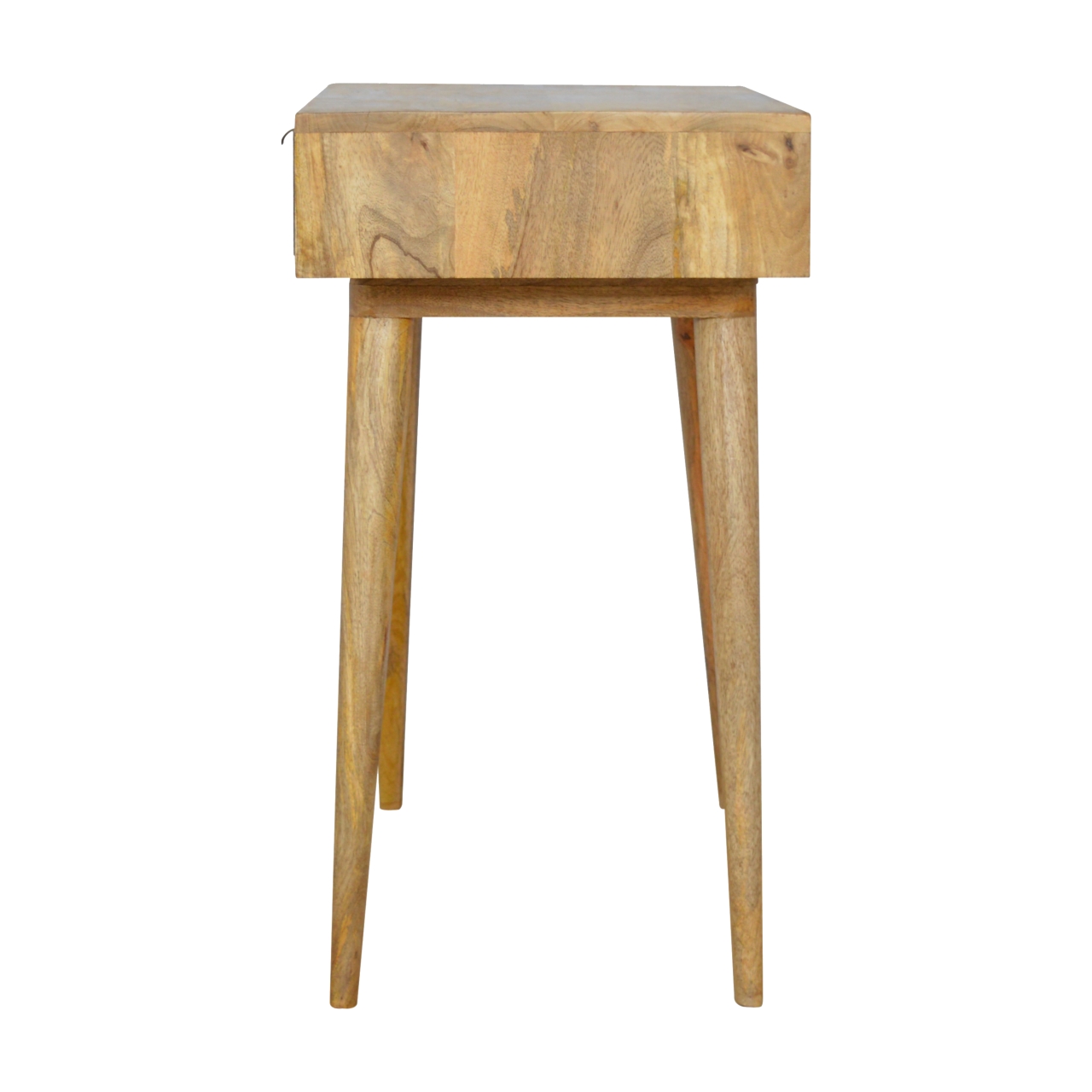 in184 grey tweed writing desk