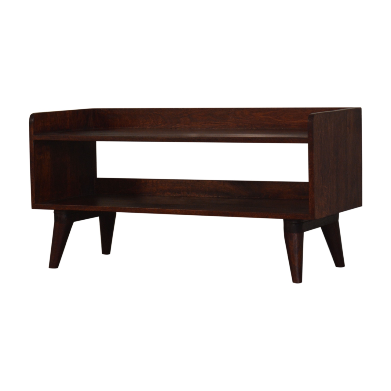 in2106 nordic style open shoe storage bench