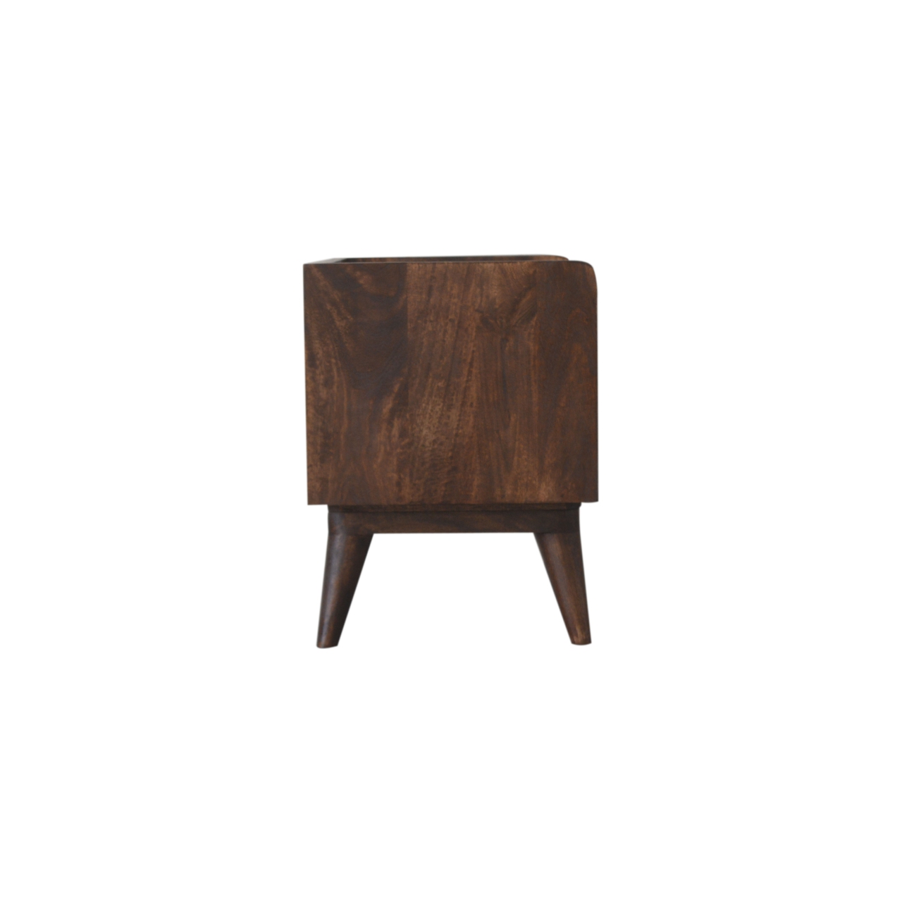 Walnut Nordic Storage Bench - Image 8