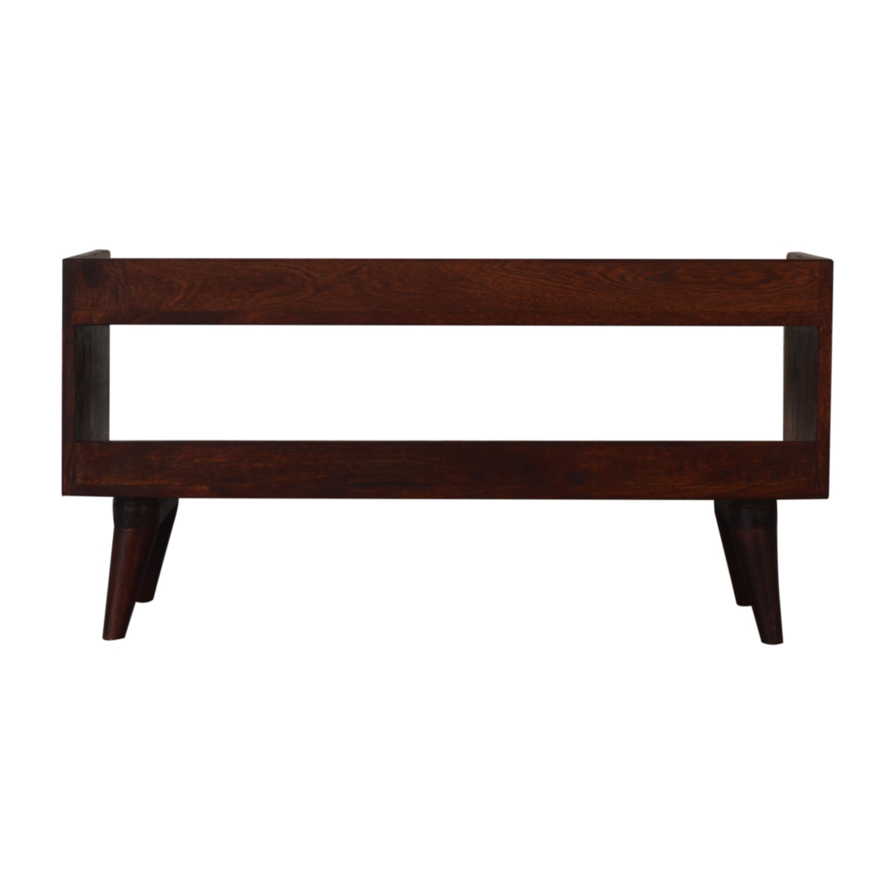 Walnut Nordic Storage Bench - Image 9