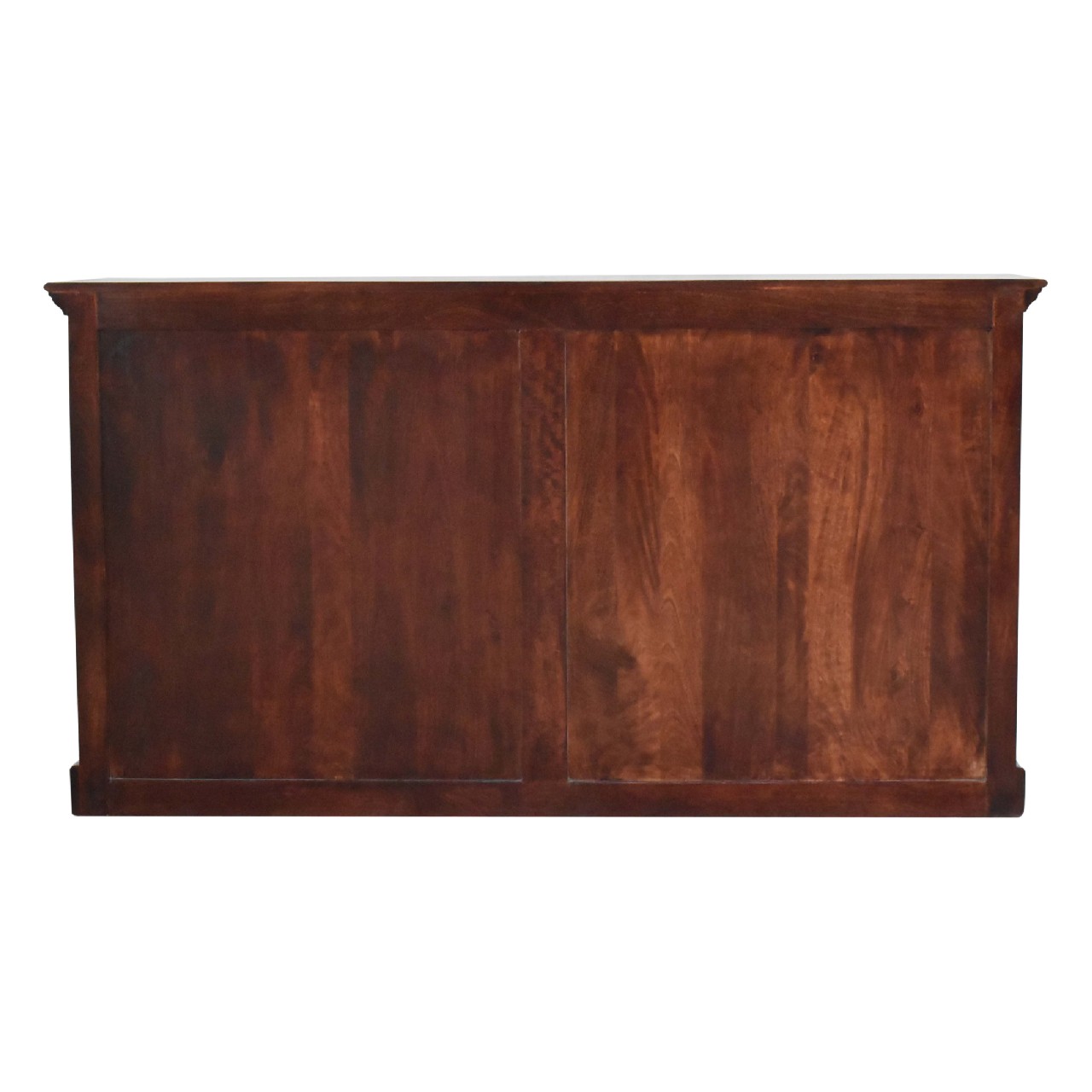 in2110 large cherry sideboard with 4 glazed doors