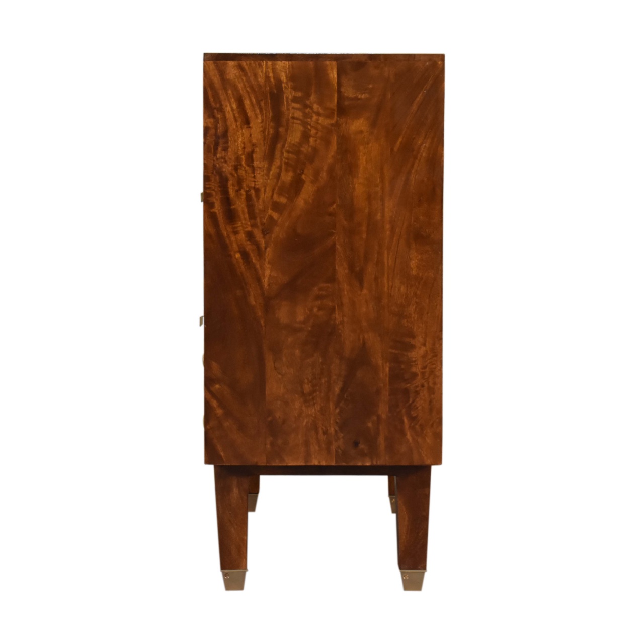 in2125 manila gold chest with tapered legs