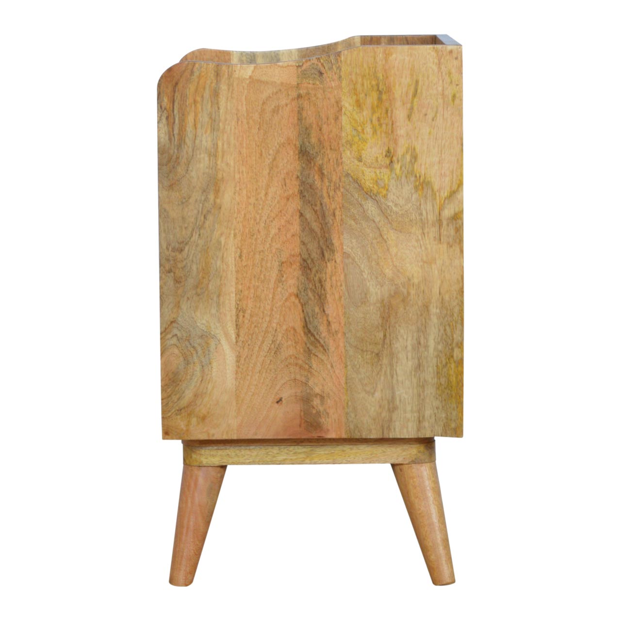 in277 green gradient 3 drawer hand painted bedside