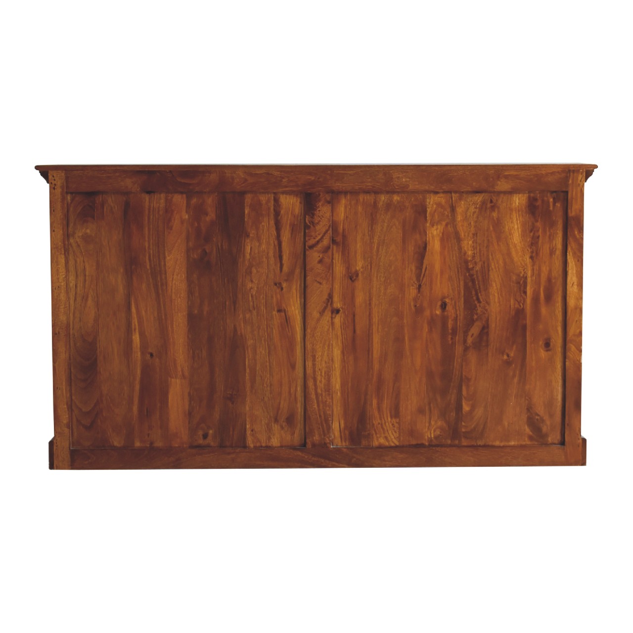 in3364 large chestnut sideboard with 4 glazed doors