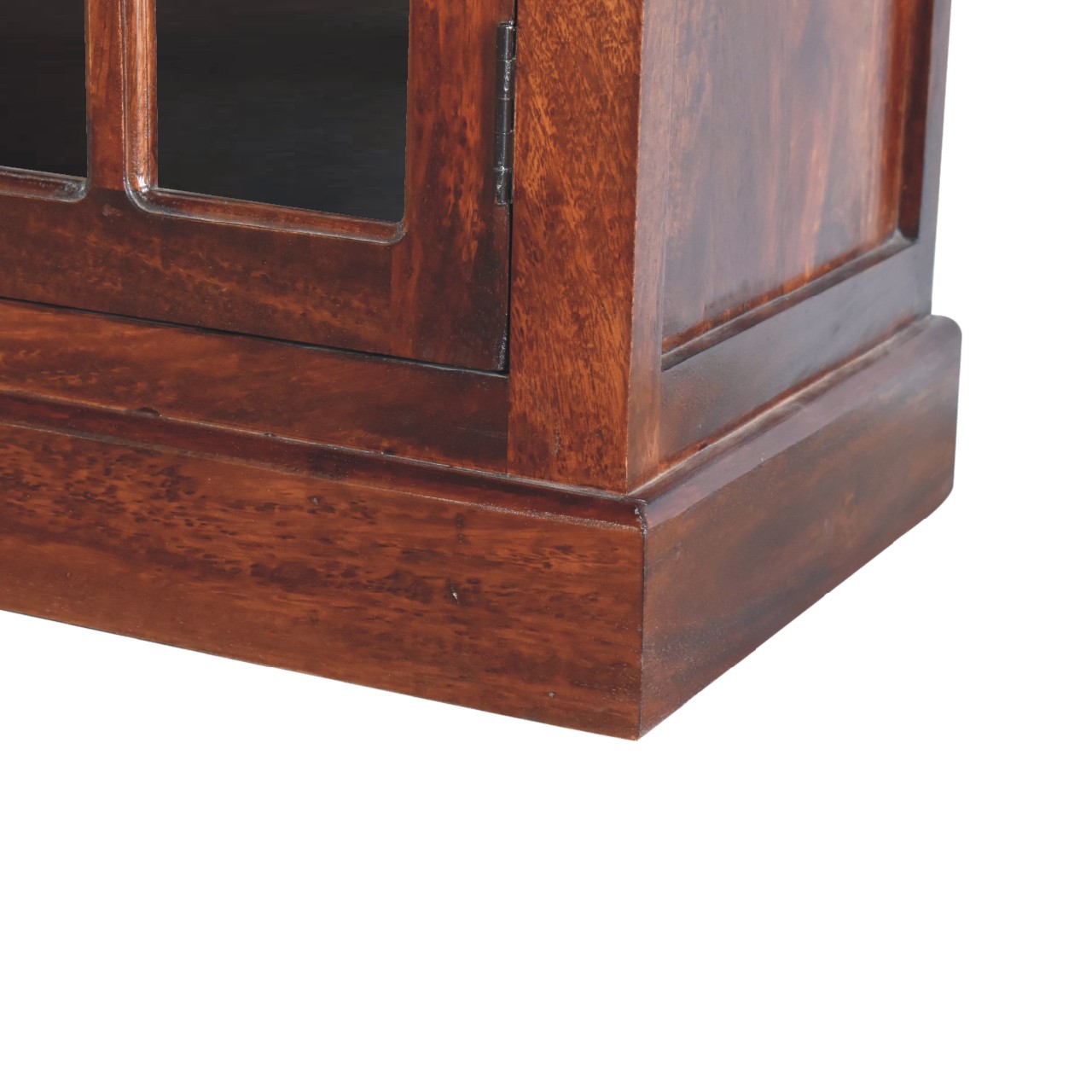 in3370 cherry cabinet with glazed doors