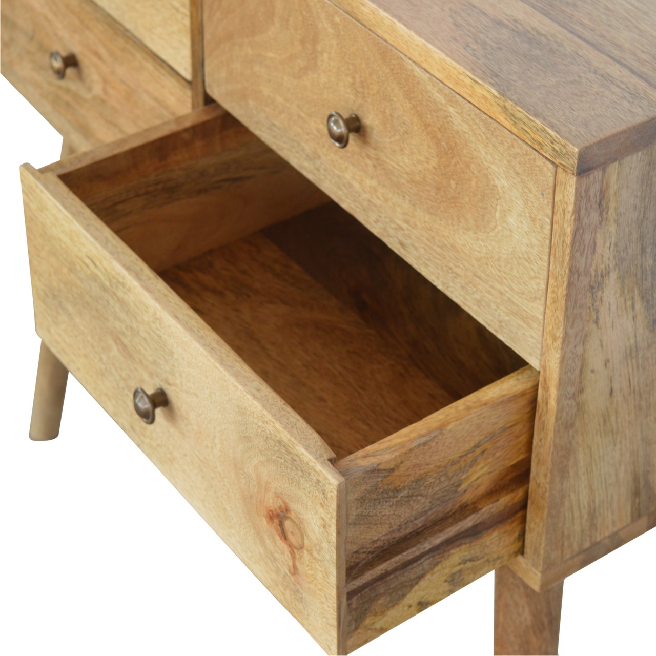 in364 nordic style console table with 4 drawers
