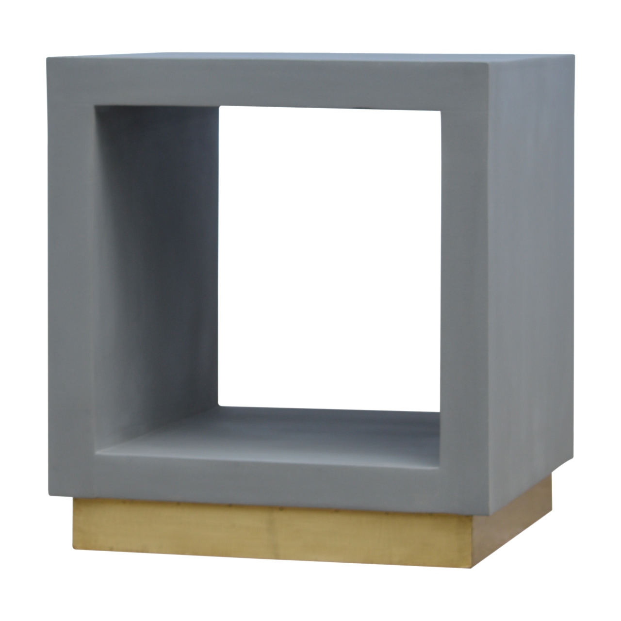 Cement Cube Bedside Table - Image 3
