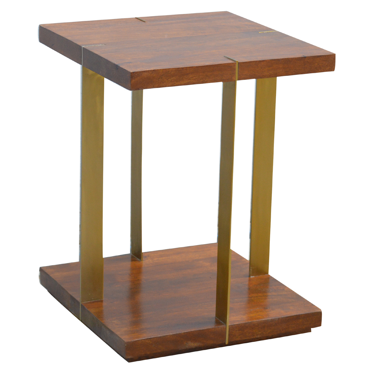 Open Panel Chestnut End Table - Image 2