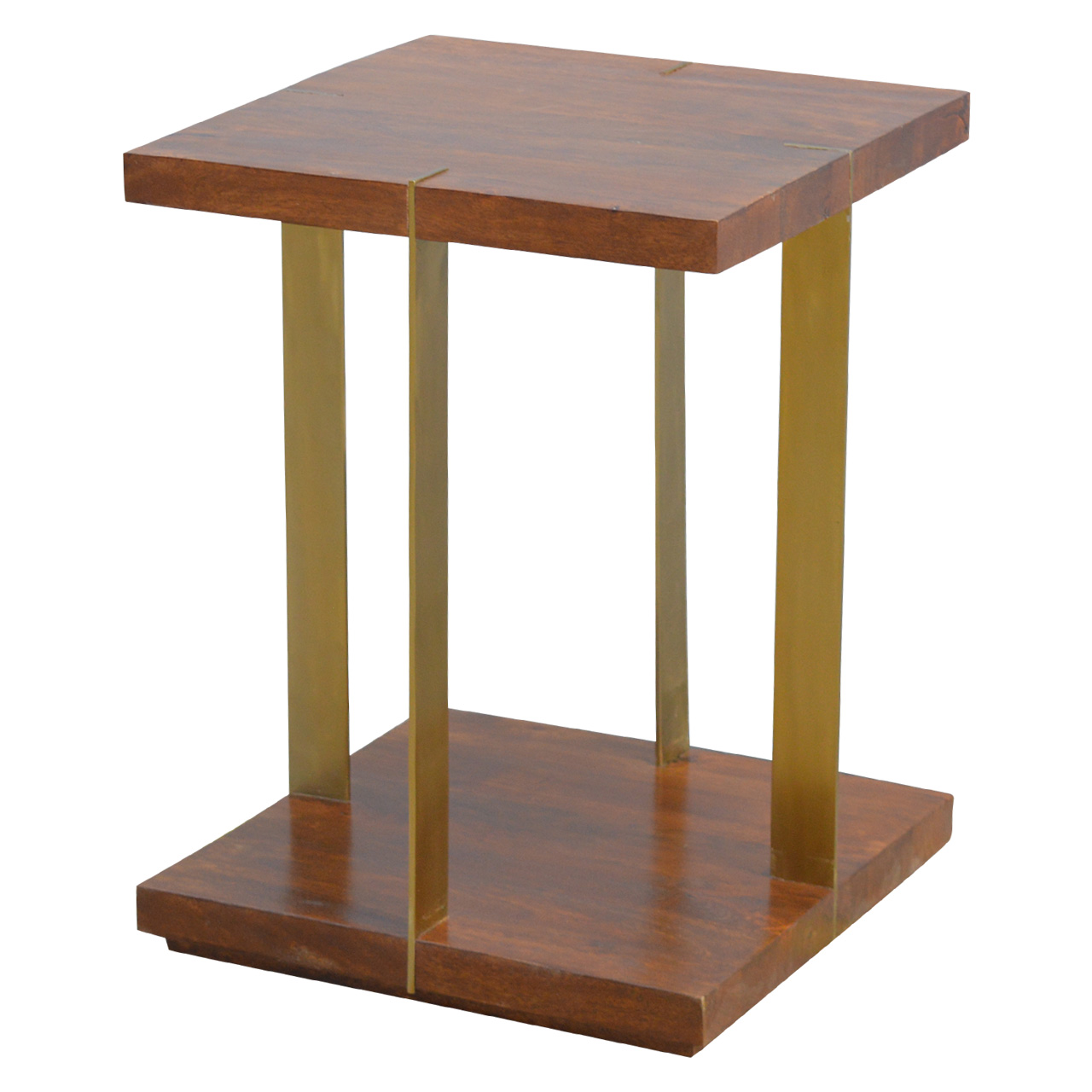 Open Panel Chestnut End Table - Image 3