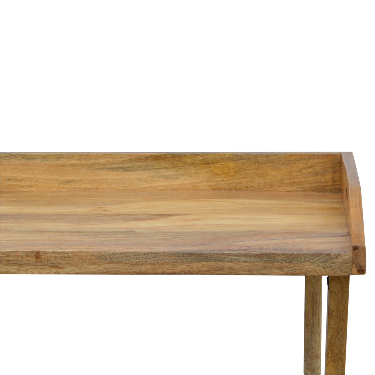 in526 butler style writing desk with foldable legs