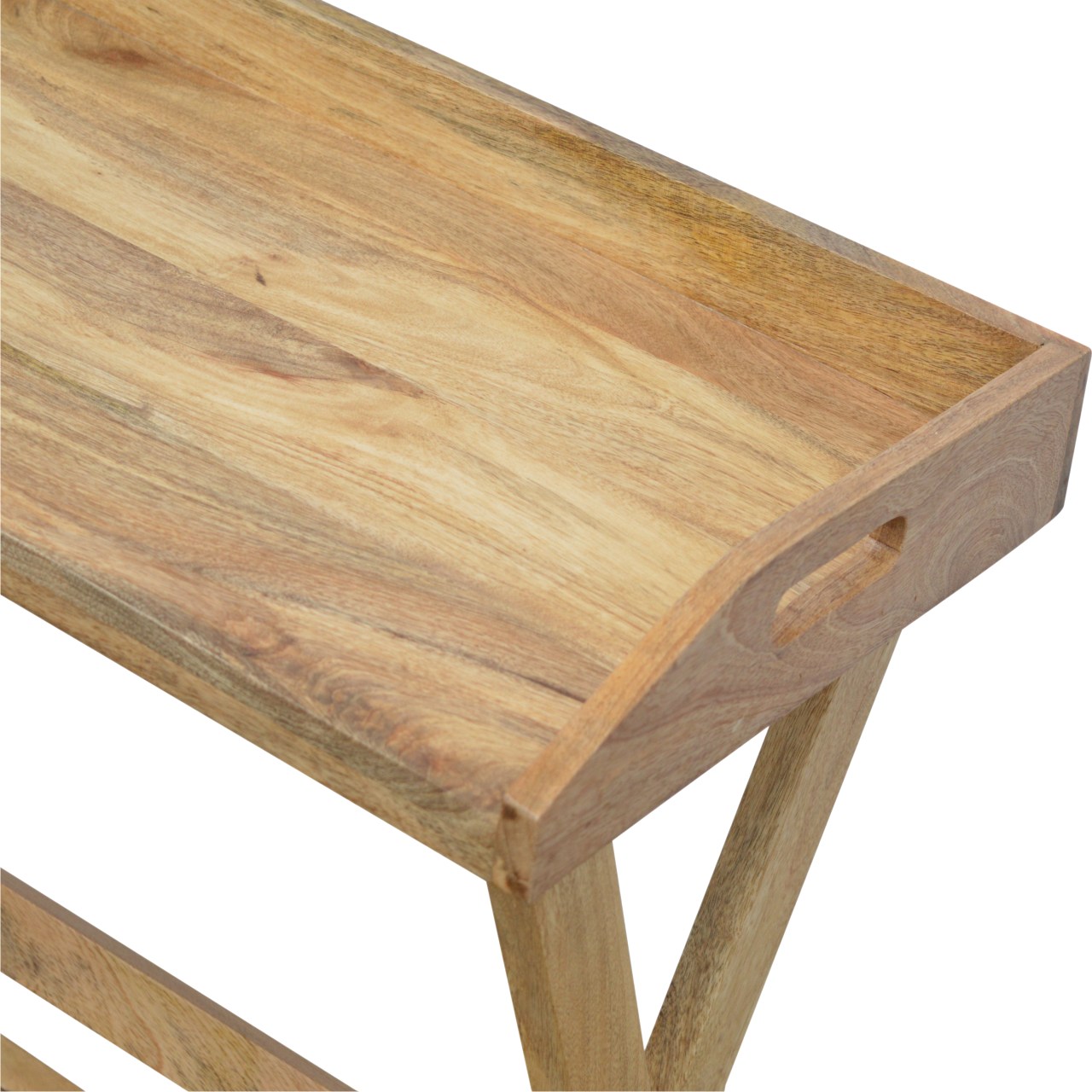 in526 butler style writing desk with foldable legs