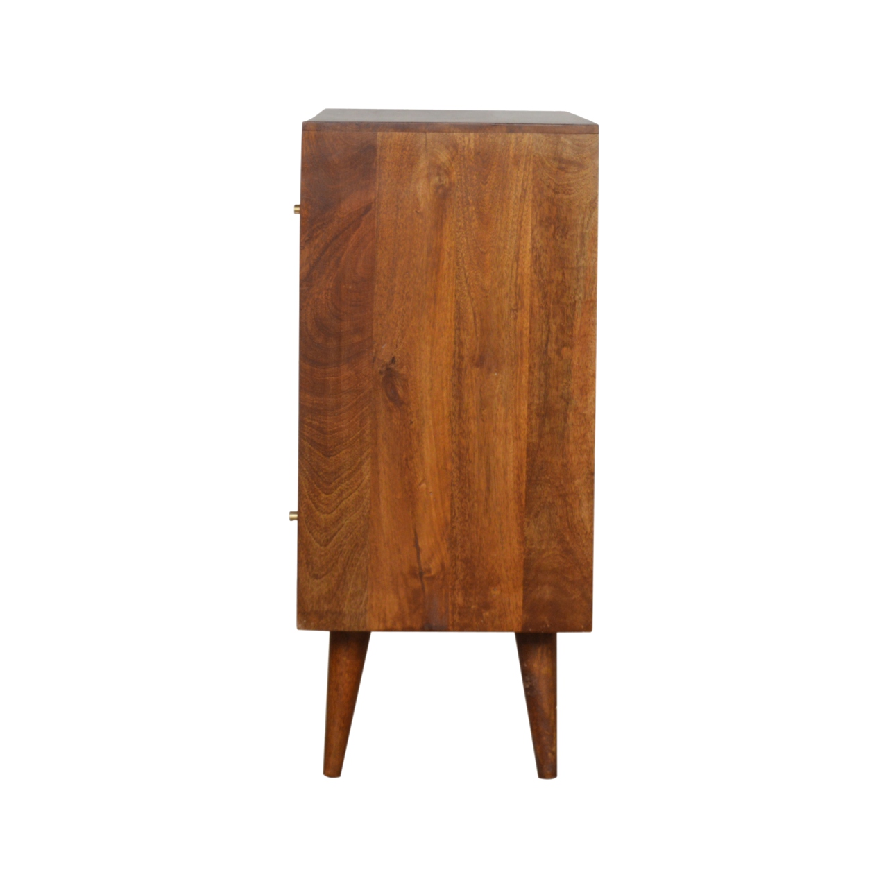 in994 tile carved chestnut chest