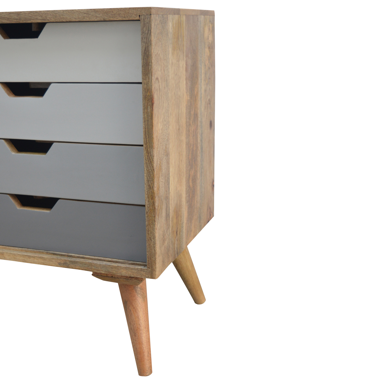 Grey Gradient Sliding Sideboard - Image 4