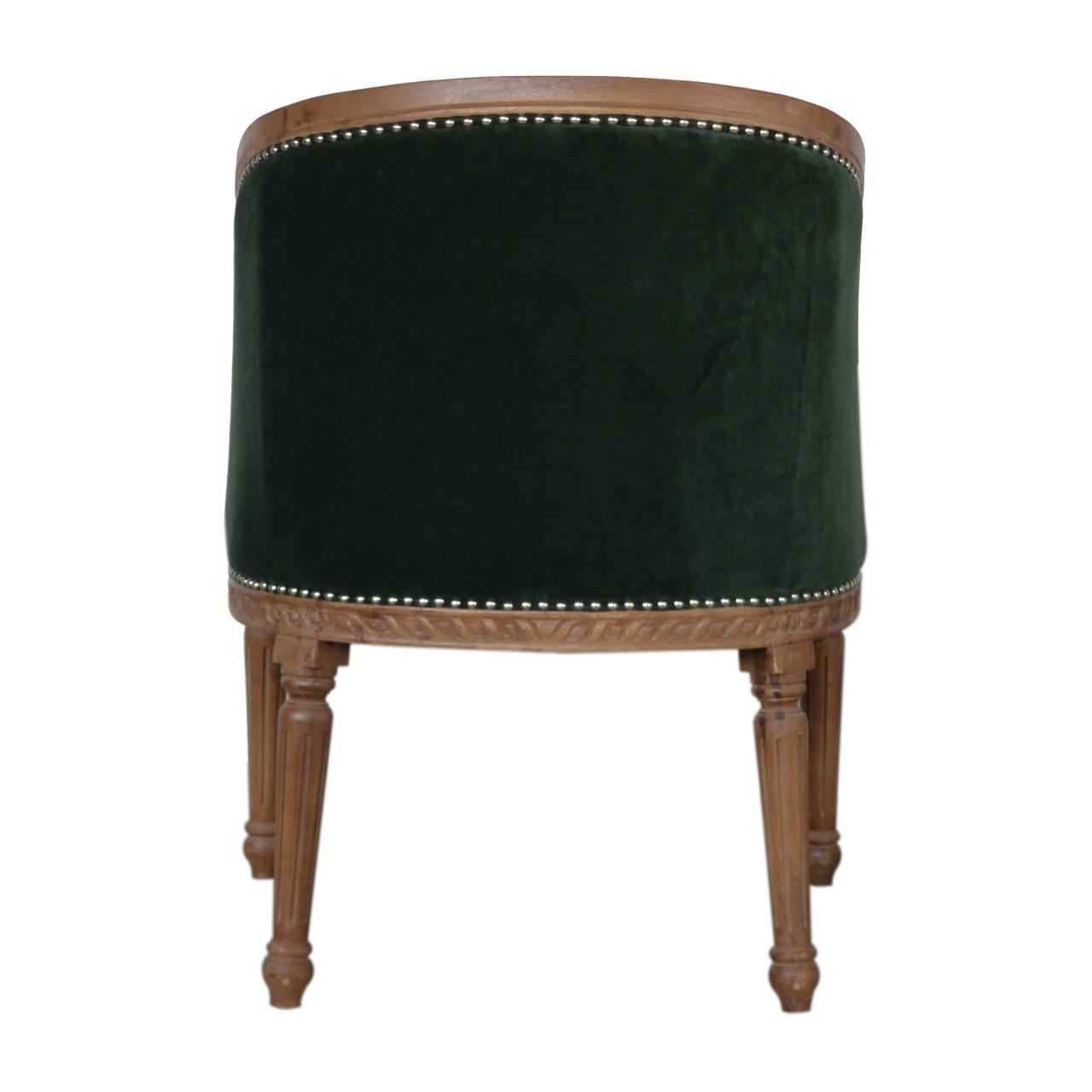 in1402 emerald velvet occasional chair