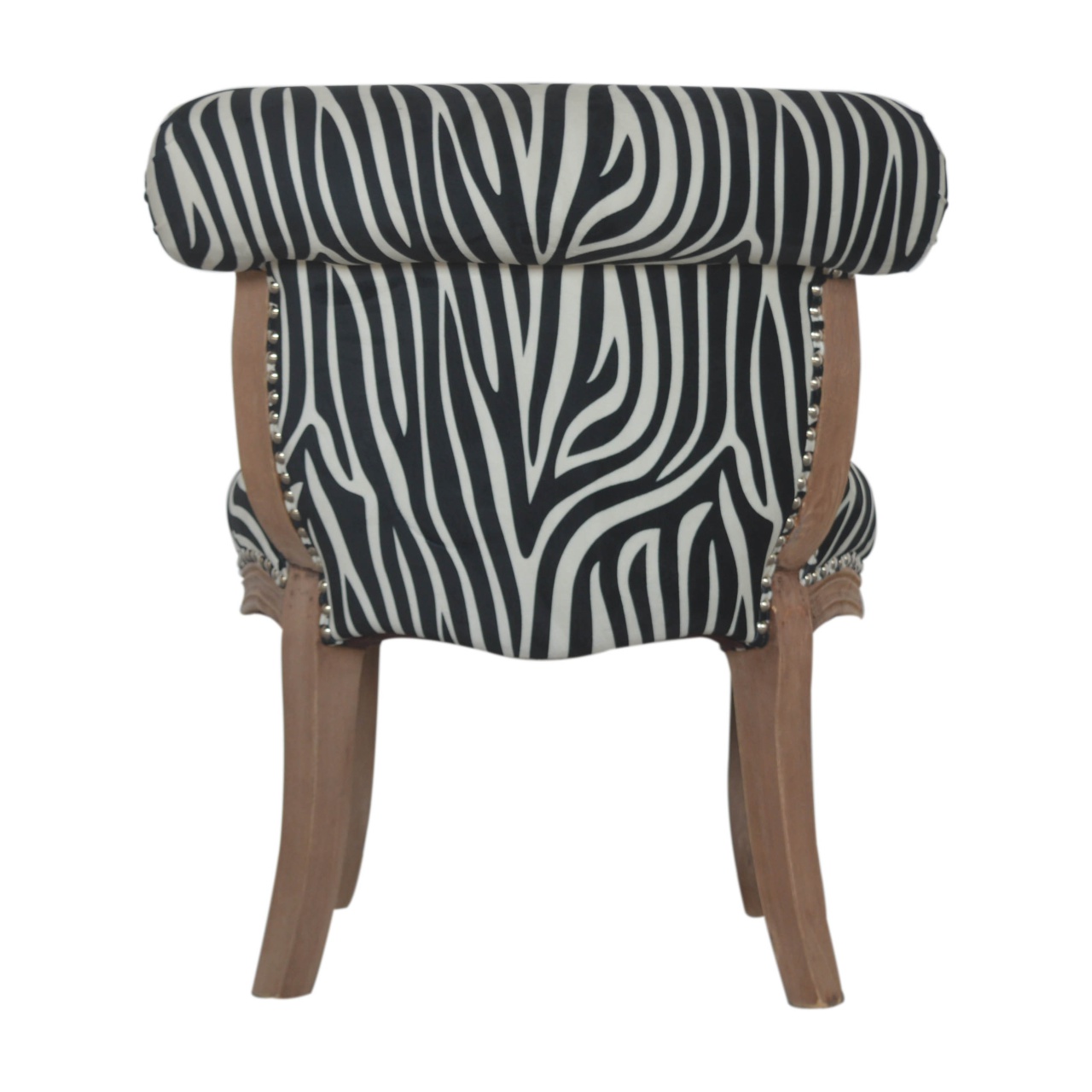 in1437 zebra print chair