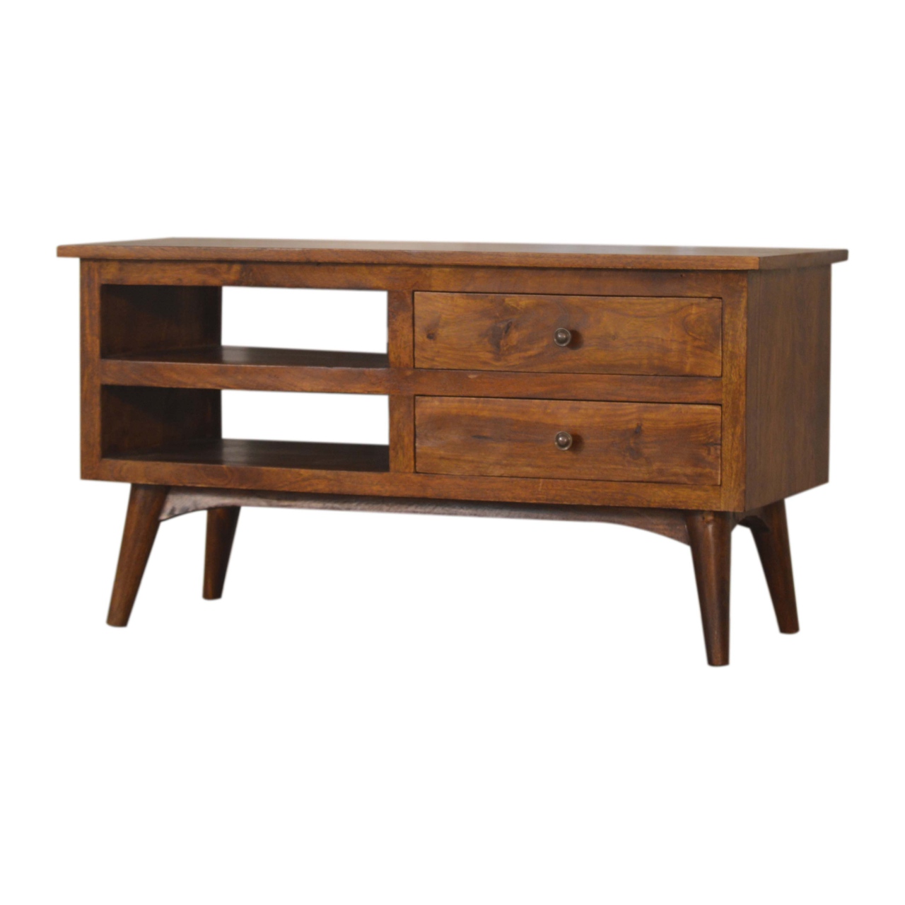 in1541 chestnut nordic style tv unit