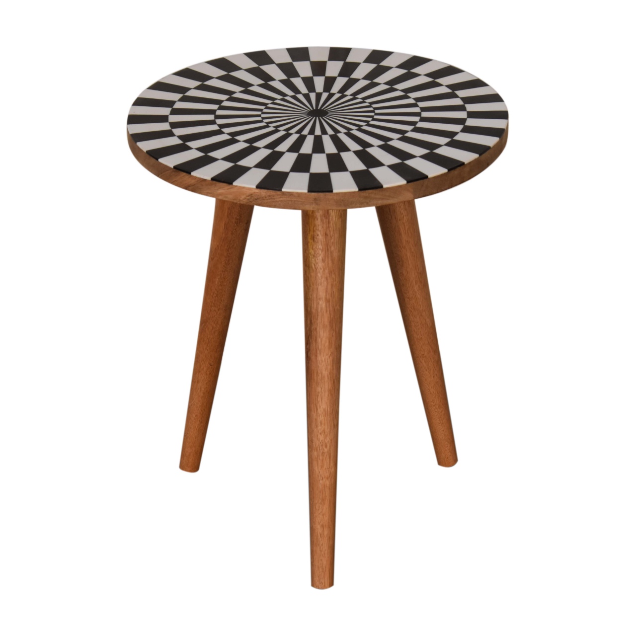 in1579 spiral end table