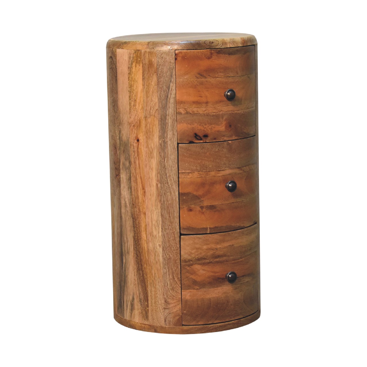 in3603 oak ish drum chest