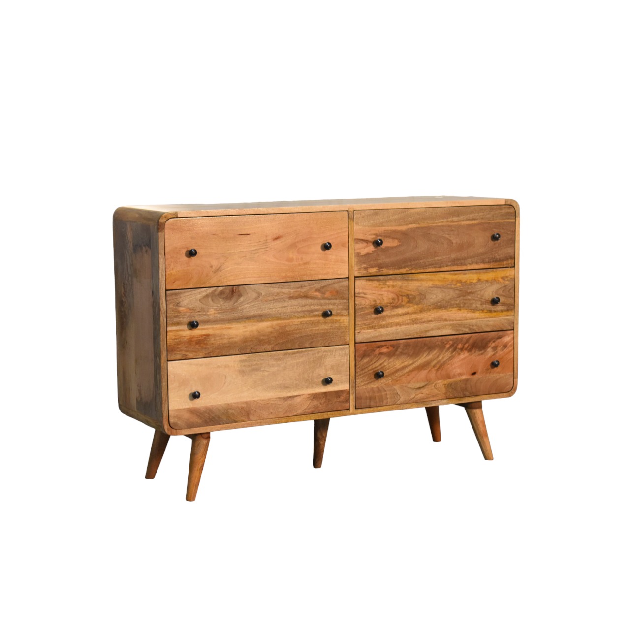 in3612 large curved oak ish chest