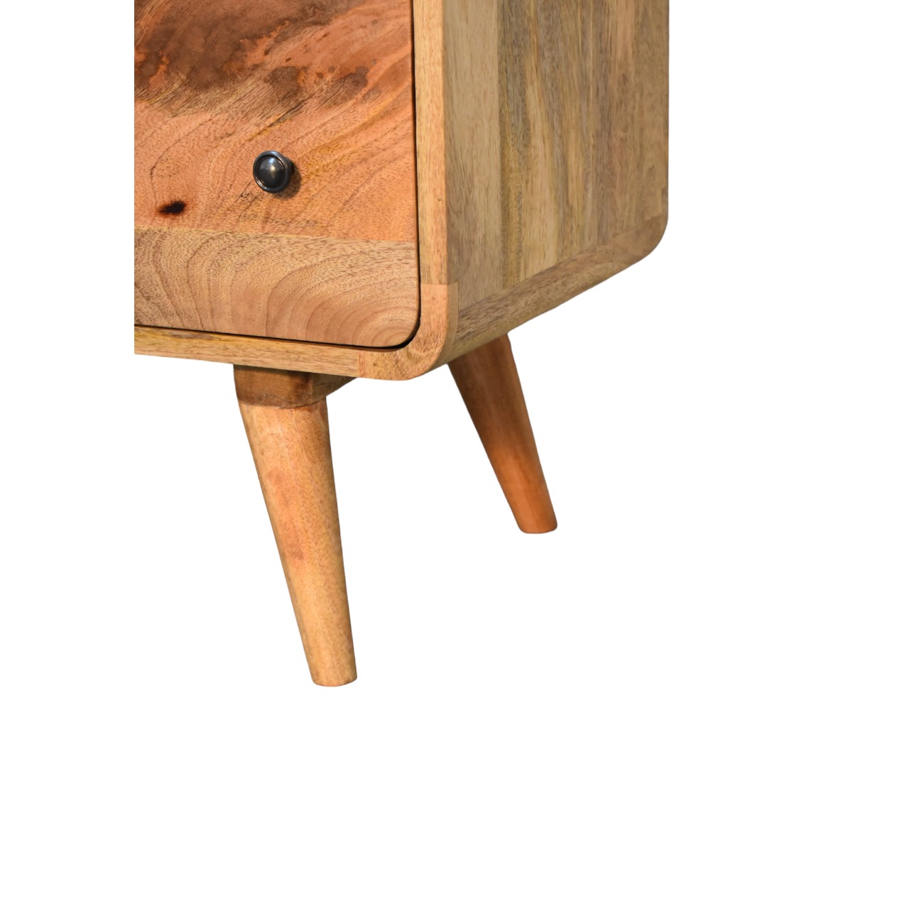 in3612 large curved oak ish chest