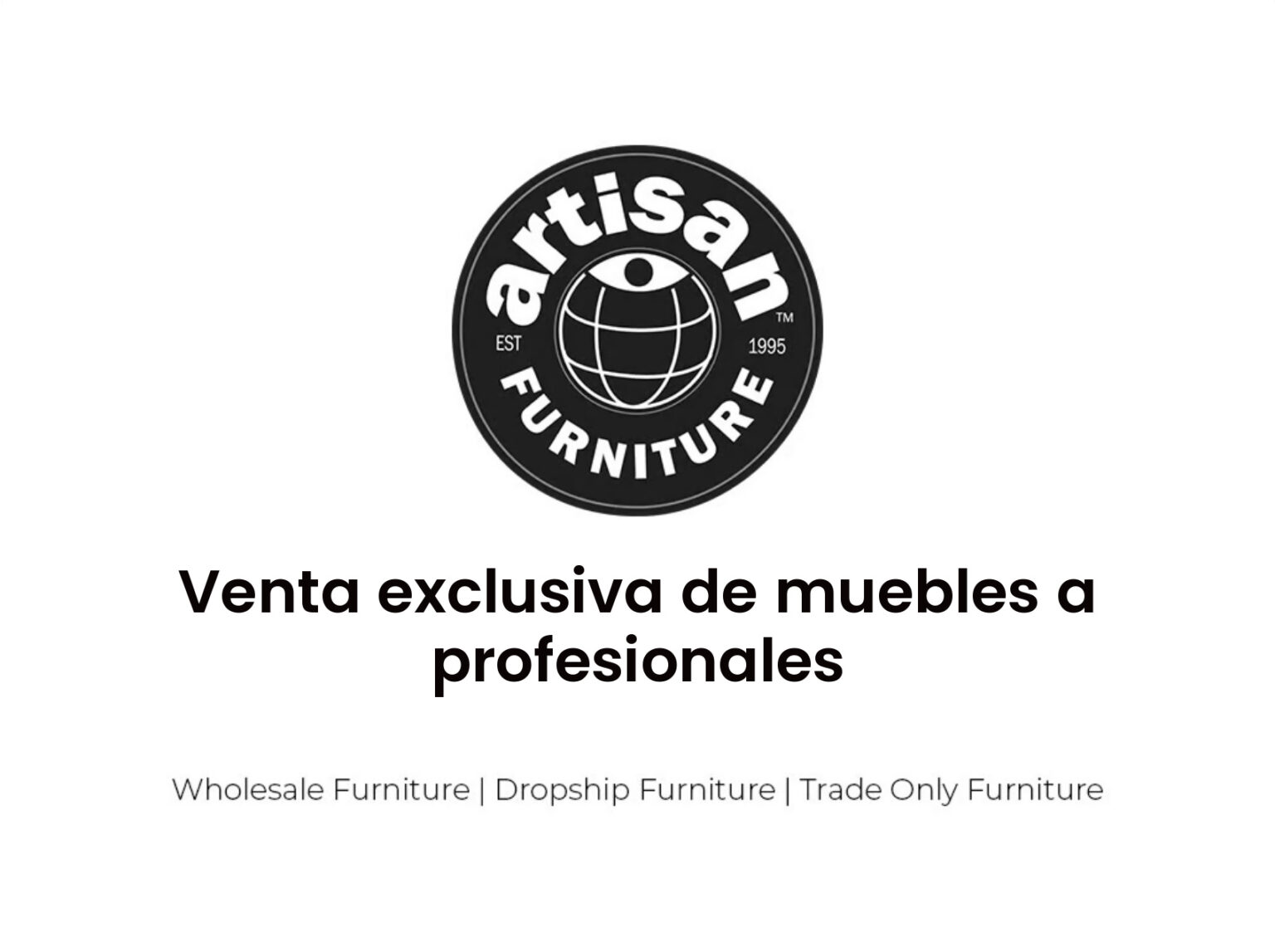 Venta exclusiva de muebles a profesionales