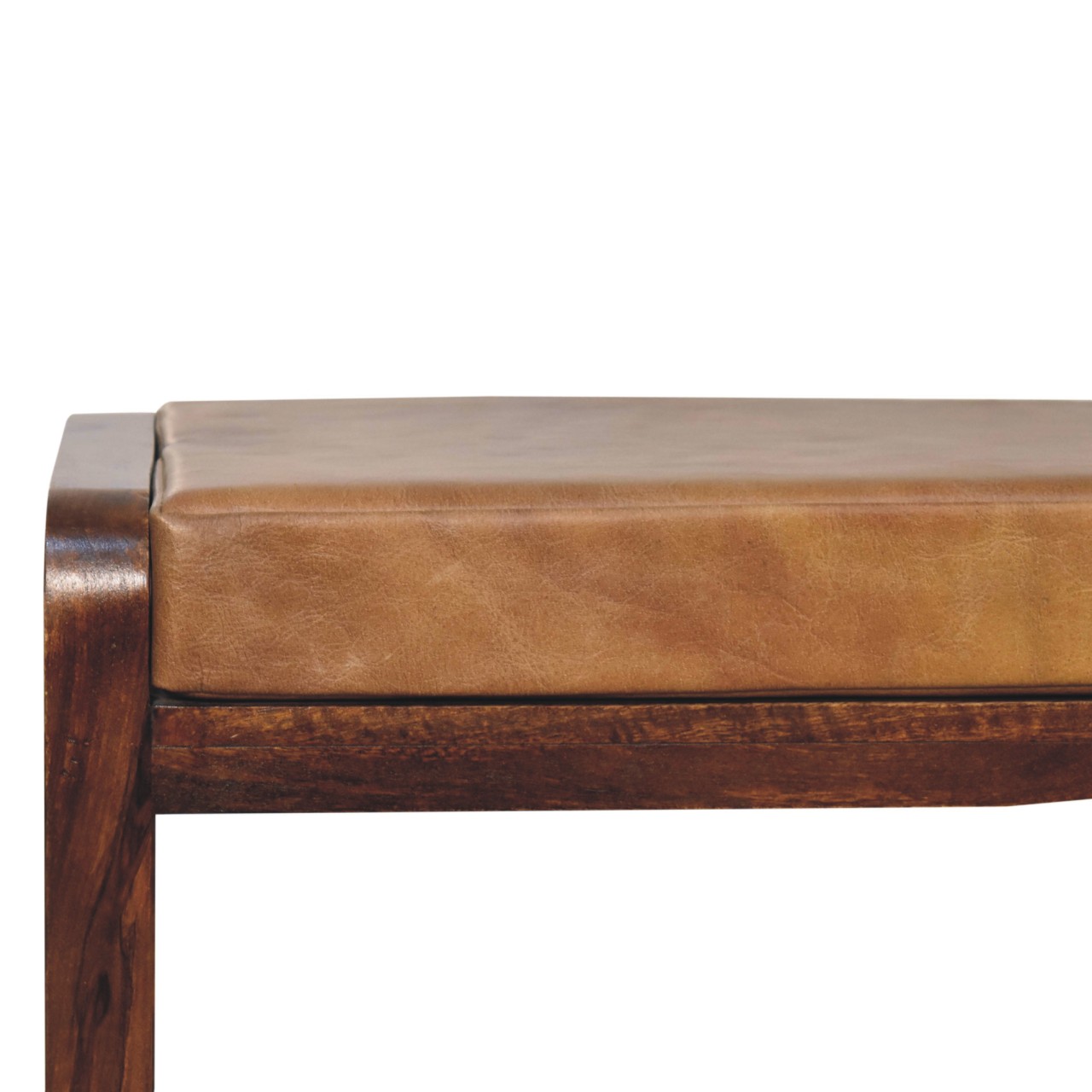 Small Buffalo Slatted Hallway Bench - Image 5